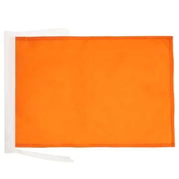 DRAPEAU UNICOLORE ORANGE 45x30cm - PAVILLON DE COULEUR ORANGÉE 30 x 45 cm haute qualité
