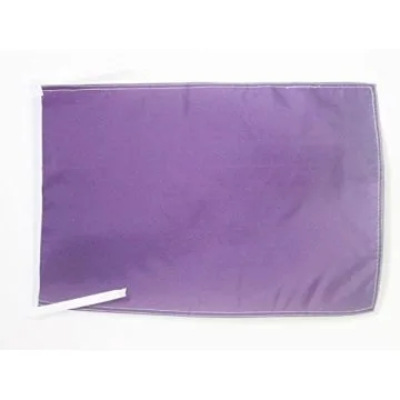 DRAPEAU UNICOLORE VIOLET 45x30cm - PAVILLON DE COULEUR VIOLETTE 30 x 45 cm haute qualité