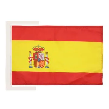 DRAPEAU ESPAGNE 45x30cm - PAVILLON ESPAGNOL 30 x 45 cm haute qualité