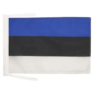 DRAPEAU ESTONIE 45x30cm - PAVILLON ESTONIEN 30 x 45 cm haute qualité