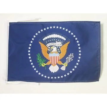 DRAPEAU USA PRÉSIDENT 45x30cm - PAVILLON AMÉRICAIN - ETATS-UNIS 30 x 45 cm haute qualité