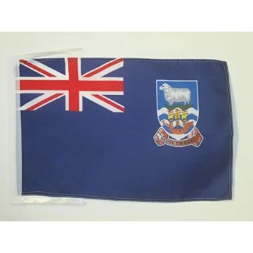 DRAPEAU ÎLES MALOUINES 45x30cm - PAVILLON DES MALOUINES - ROYAUME-UNI 30 x 45 cm haute qualité
