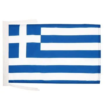 DRAPEAU GRÈCE 45x30cm - PAVILLON GREC 30 x 45 cm haute qualité