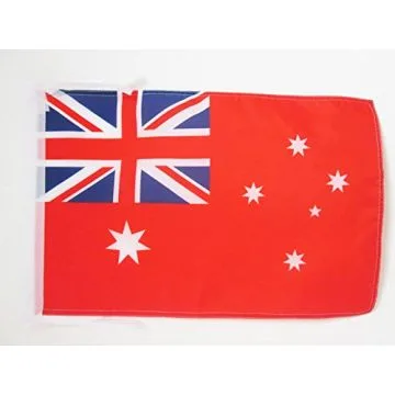 DRAPEAU AUSTRALIE RED ENSIGN 45x30cm - PAVILLON PAVILLON MARCHAND AUSTRALIEN 30 x 45 cm haute qualité