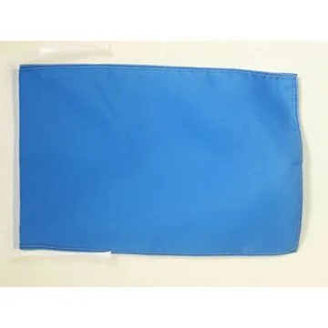 DRAPEAU COMMISSAIRE DE COURSE BLEU 45x30cm - PAVILLON AVERTISSEMENT À LAISSER PASSER 30 x 45 cm haute qualité