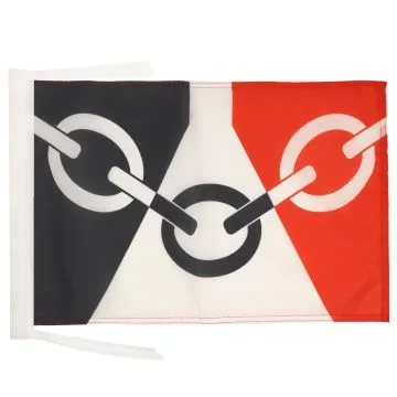 DRAPEAU PAYS NOIR 45x30cm - PAVILLON BLACK COUNTRY - ANGLETERRE 30 x 45 cm haute qualité