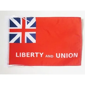 DRAPEAU LIBERTY AND UNION TAUNTON  45x30cm - PAVILLON LIBERTÉ ET UNION 30 x 45 cm haute qualité