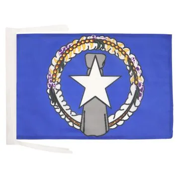 DRAPEAU ILES MARIANNES DU NORD 45x30cm - PAVILLON AMÉRICAIN 30 x 45 cm haute qualité
