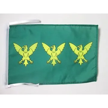 DRAPEAU COMTÉ DE CAERNARFONSHIRE 45x30cm - PAVILLON GALLOIS DE CAERNARVONSHIRE - PAYS DE GALLES 30 x 45 cm haute qualité