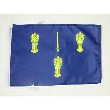 DRAPEAU COMTÉ DE CHESHIRE 45x30cm - PAVILLON COUNTY OF CHES. - ANGLETERRE 30 x 45 cm haute qualité