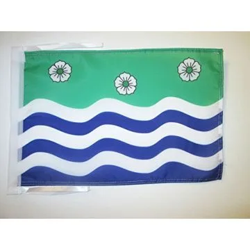 DRAPEAU COMTÉ DE CUMBERLAND 45x30cm - PAVILLON COUNTY OF CUMBERLAND - ANGLETERRE 30 x 45 cm haute qualité
