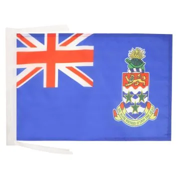 DRAPEAU ILES CAÏMANS 45x30cm - PAVILLON ANGLAIS 30 x 45 cm haute qualité