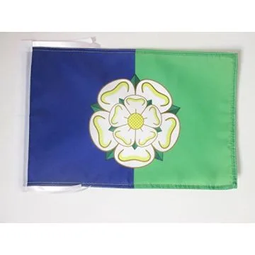 DRAPEAU AUTORITÉ UNITAIRE DU YORKSHIRE DE L\'EST 45x30cm - PAVILLON EAST RIDING OF YORKSHIRE - ANGLETERRE 30 x 45 cm haute qualité