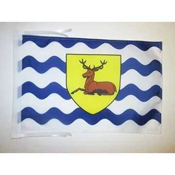DRAPEAU COMTÉ DE HERTFORDSHIRE 45x30cm - PAVILLON COUNTY OF HERTS. - ANGLETERRE 30 x 45 cm haute qualité