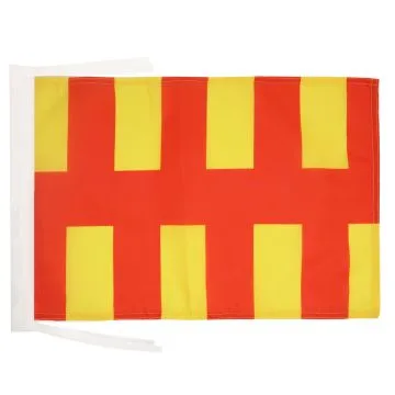 DRAPEAU COMTÉ DE NORTHUMBERLAND 45x30cm - PAVILLON COUNTY OF NORTHD. - ANGLETERRE 30 x 45 cm haute qualité