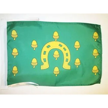 DRAPEAU COMTÉ DE RUTLAND 45x30cm - PAVILLON COUNTY OF RUTLAND - ANGLETERRE 30 x 45 cm haute qualité