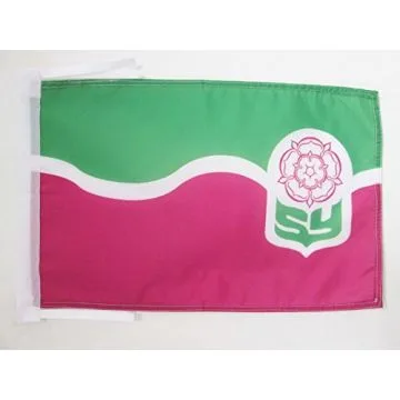 DRAPEAU COMTÍ? DU YORKSHIRE DU SUD 45x30cm - PAVILLON COUNTY OF YORK - ANGLETERRE 30 x 45 cm haute qualité