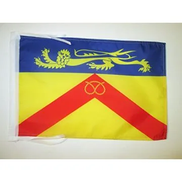 DRAPEAU COMTÉ DE STAFFORDSHIRE 45x30cm - PAVILLON COUNTY OF STAFFS. - ANGLETERRE 30 x 45 cm haute qualité