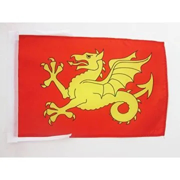 DRAPEAU ROYAUME ANGLAIS DU WESSEX 519-927 45x30cm - PAVILLON DU WESSEX - ANGLETERRE 30 x 45 cm haute qualité