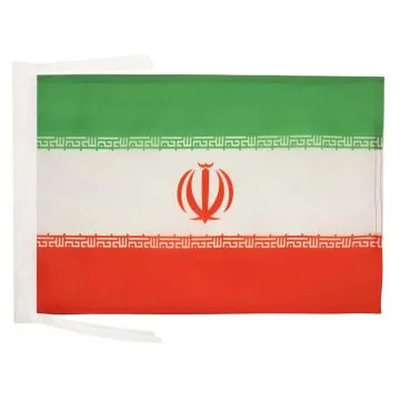 DRAPEAU IRAN 45x30cm - PAVILLON IRANIEN 30 x 45 cm haute qualité