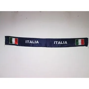 ECHARPE DE SUPPORTER ITALIE  - ECHARPES ITALIENNE