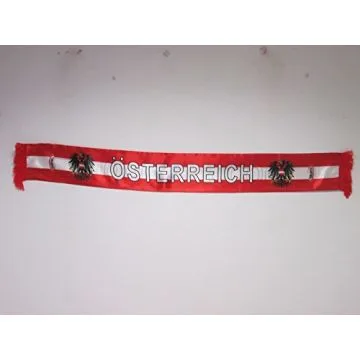 ECHARPE DE SUPPORTER AUTRICHE  - ECHARPES AUTRICHIENNE