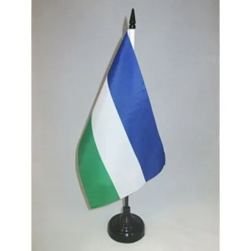 DRAPEAU DE TABLE ROYAUME D\'ARAUCANIE ET DE PATAGONIE 21x14cm - PETIT DRAPEAUX DE BUREAU ROYAUME DE NOUVELLE-FRANCE 14 x 21 cm