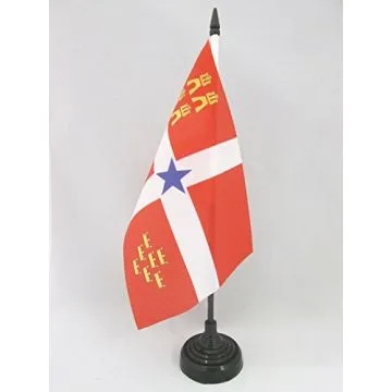 DRAPEAU DE TABLE MURCIE INDÉPENDENTISTE 21x14cm - PETIT DRAPEAUX DE BUREAU NACIONALISTE MURCIEN - MURCIA 14 x 21 cm