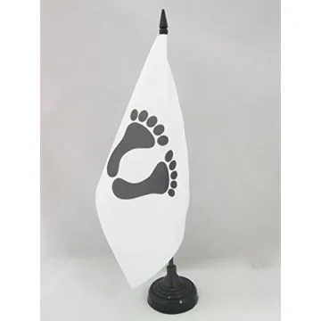 DRAPEAU DE TABLE PIEDS-NOIRS 21x14cm - PETIT DRAPEAUX DE BUREAU PIED-NOIR 14 x 21 cm