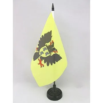 DRAPEAU DE TABLE VILLE DE CAMBRAI 21x14cm - PETIT DRAPEAUX DE BUREAU NORD-PAS-DE-CALAIS 14 x 21 cm