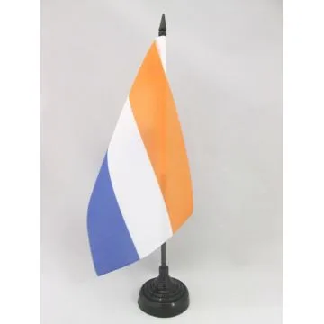 DRAPEAU DE TABLE AFRIKANERS D\'AFRIQUE DU SUD 21x14cm - PETIT DRAPEAUX DE BUREAU SUD-AFRICAIN 14 x 21 cm