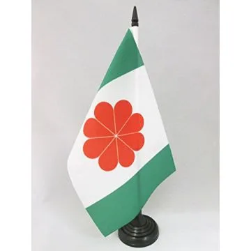 DRAPEAU DE TABLE TAÏWAN INDÉPENDANTISTE 21x14cm - PETIT DRAPEAUX DE BUREAU TAÏWANAIS NATIONALISTE 14 x 21 cm