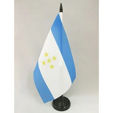DRAPEAU DE TABLE TAHITI INDÉPENDANTISTE 21x14cm - PETIT DRAPEAUX DE BUREAU TAHITIEN NATIONALISTE - POLYNÉSIE FRANÇAISE 14 x 21 cm