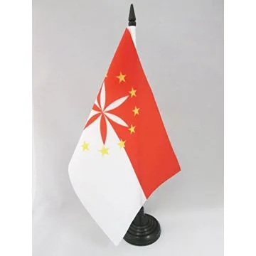 DRAPEAU DE TABLE ARPITANIE 21x14cm - PETIT DRAPEAUX DE BUREAU FRANCOPROVENÇAL - ARPITAN 14 x 21 cm