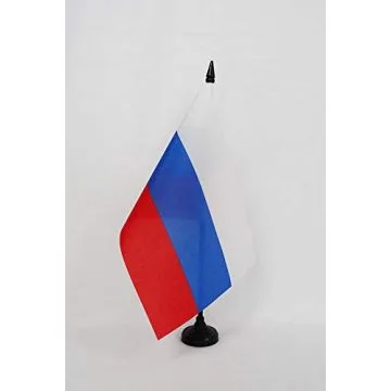 Drapeau de table Russie RSFSR 1991-1993 21x14cm - PETIT Drapeaux DE BUREAU de la RSFSR 14 x 21 cm