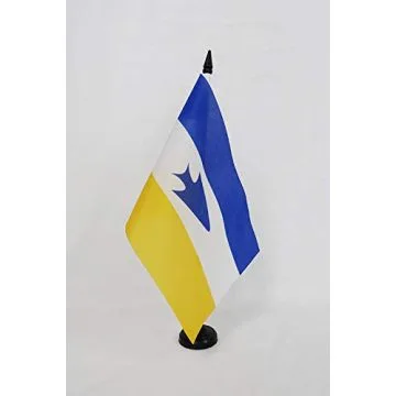 Drapeau de table Mapuches-Tehuelches d\'Argentine 21x14cm - PETIT Drapeaux DE BUREAU amérindien Mapudungun 14 x 21 cm