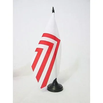 DRAPEAU DE TABLE PROVINCE DU PERCHE 21x14cm - PETIT DRAPEAUX DE BUREAU PROVINCE DU PERCHE ET DU PERCHE-GOUÍ?T 14 x 21 cm