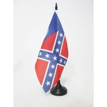 DRAPEAU DE TABLE ETAT DE GÍ?ORGIE ANCIEN 21x14cm - PETIT DRAPEAUX DE BUREAU DE GEORGIA 14 x 21 cm