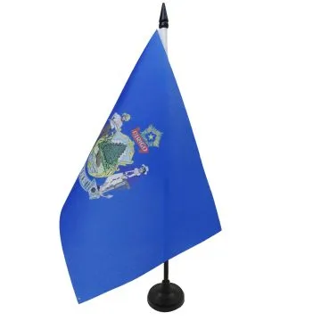 DRAPEAU DE TABLE KENTUCKY 21x14cm - PETIT DRAPEAUX DE BUREAU ETAT AMÉRICAIN - USA - ETATS-UNIS 14 x 21 cm