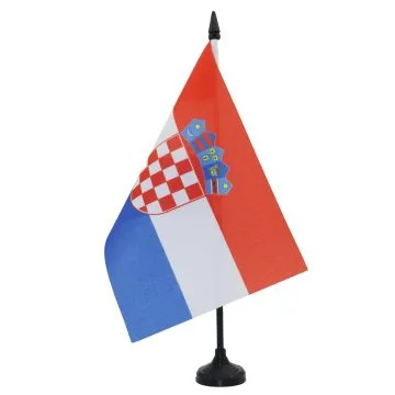 DRAPEAU DE TABLE IRLANDE 4 PROVINCES 21x14cm - PETIT DRAPEAUX DE BUREAU IRLANDAIS 14 x 21 cm