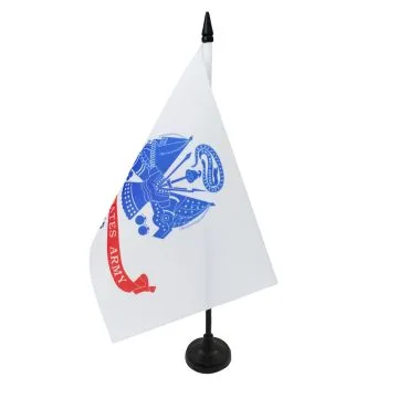 DRAPEAU DE TABLE USA 1775 21x14cm - PETIT DRAPEAUX DE BUREAU AMÉRICAIN ? ARMÉE ETATS-UNIS  14 x 21 cm