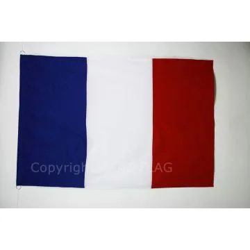 DRAPEAU FRANCE 150x100cm en Tergal - DRAPEAU FRANÇAIS 100 x 150 cm Spécial Extérieur - DRAPEAUX