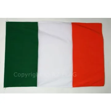 DRAPEAU IRLANDE 150x100cm en Tergal - DRAPEAU IRLANDAIS 100 x 150 cm Spécial Extérieur - DRAPEAUX