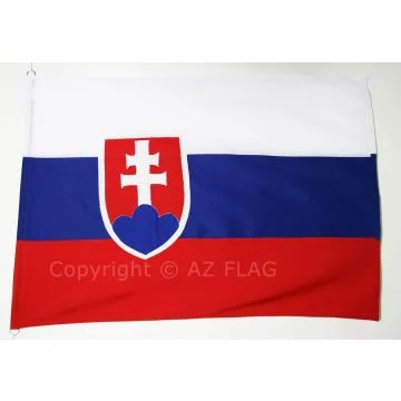 DRAPEAU SLOVAQUIE 150x100cm en Tergal - DRAPEAU SLOVAQUE 100 x 150 cm Spécial Extérieur - DRAPEAUX