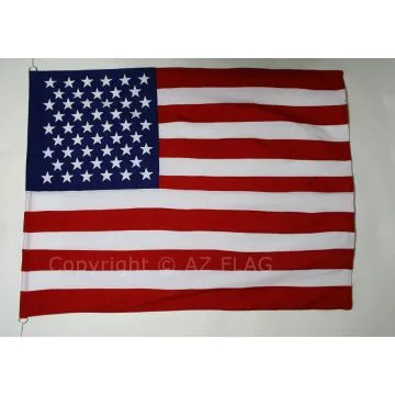 DRAPEAU ETATS-UNIS 150x100cm en Tergal - DRAPEAU AMÉRICAIN - USA 100 x 150 cm Spécial Extérieur - DRAPEAUX
