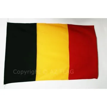 DRAPEAU BELGIQUE 150x100cm en Tergal - DRAPEAU BELGE 100 x 150 cm Spécial Extérieur - DRAPEAUX