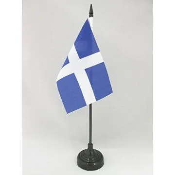 DRAPEAU DE TABLE FLOTTE FRANÇAISE AU XVIIÈ SIÈCLE 15x10cm - PETIT DRAPEAUX DE BUREAU PAVILLON MARIN FRANCE 10 x 15 cm