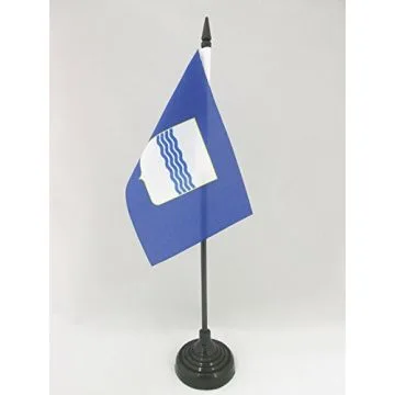 DRAPEAU DE TABLE BASILICATE 15x10cm - PETIT DRAPEAUX DE BUREAU BASILICATA - ITALIE 10 x 15 cm