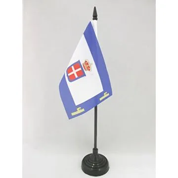 DRAPEAU DE TABLE ITALIE AFRIQUE ORIENTALE 15x10cm - PETIT DRAPEAUX DE BUREAU VICERÉ DELL\'AFRICA ORIENTALE ITALIANA 10 x 15 cm