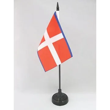 DRAPEAU DE TABLE ROYAUME DE SAVOIE 15x10cm - PETIT DRAPEAUX DE BUREAU SAVOYARD 10 x 15 cm